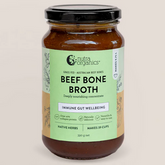 Nutra Organics Beef Bone Broth Concentrate Native Herbs 390g